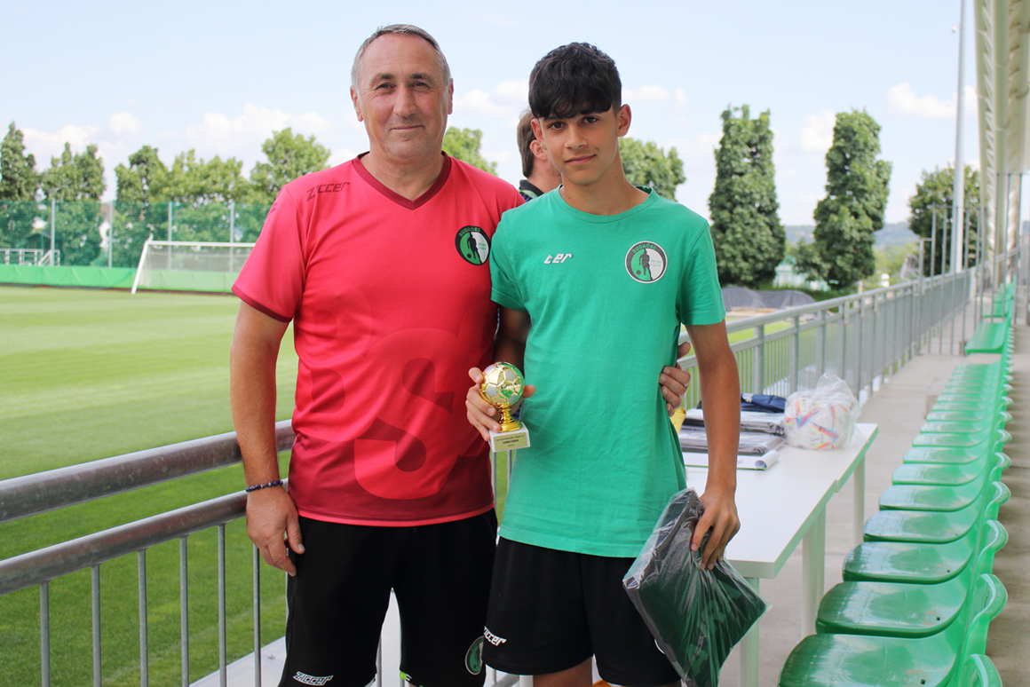 2023 24 Legszorgalmasabb játékos Budaörs U13 CSERKÓ LEVENTE