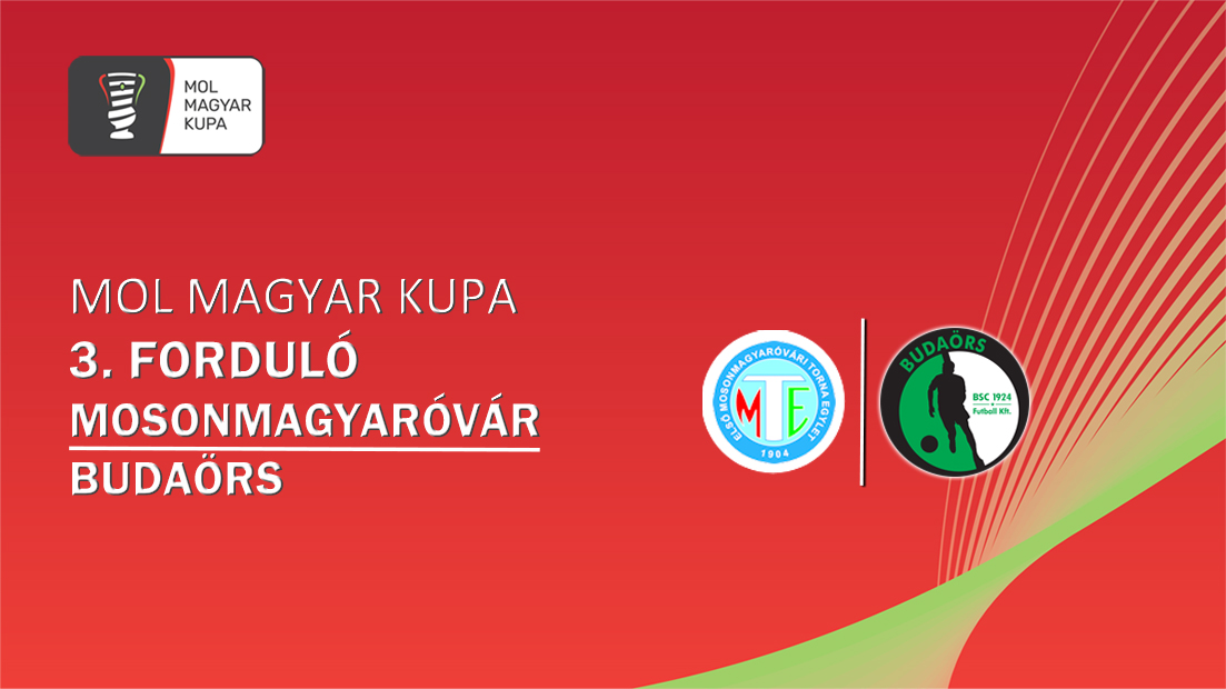 BSC 2425 MOL MAGYAR KUPA 3F MOSONMAGYAROVAR BUDAORS BORITO